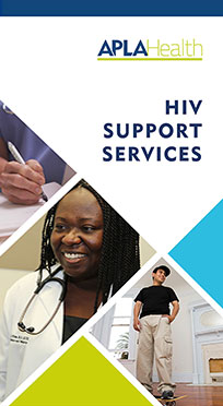 The cover of our HIV Services Brochure